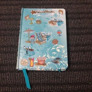 🛍️ Beach-Themed Blue Journal